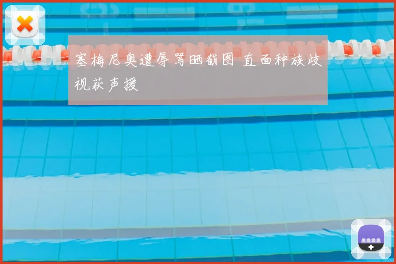 塞梅尼奥遭辱骂晒截图 直面种族歧视获声援